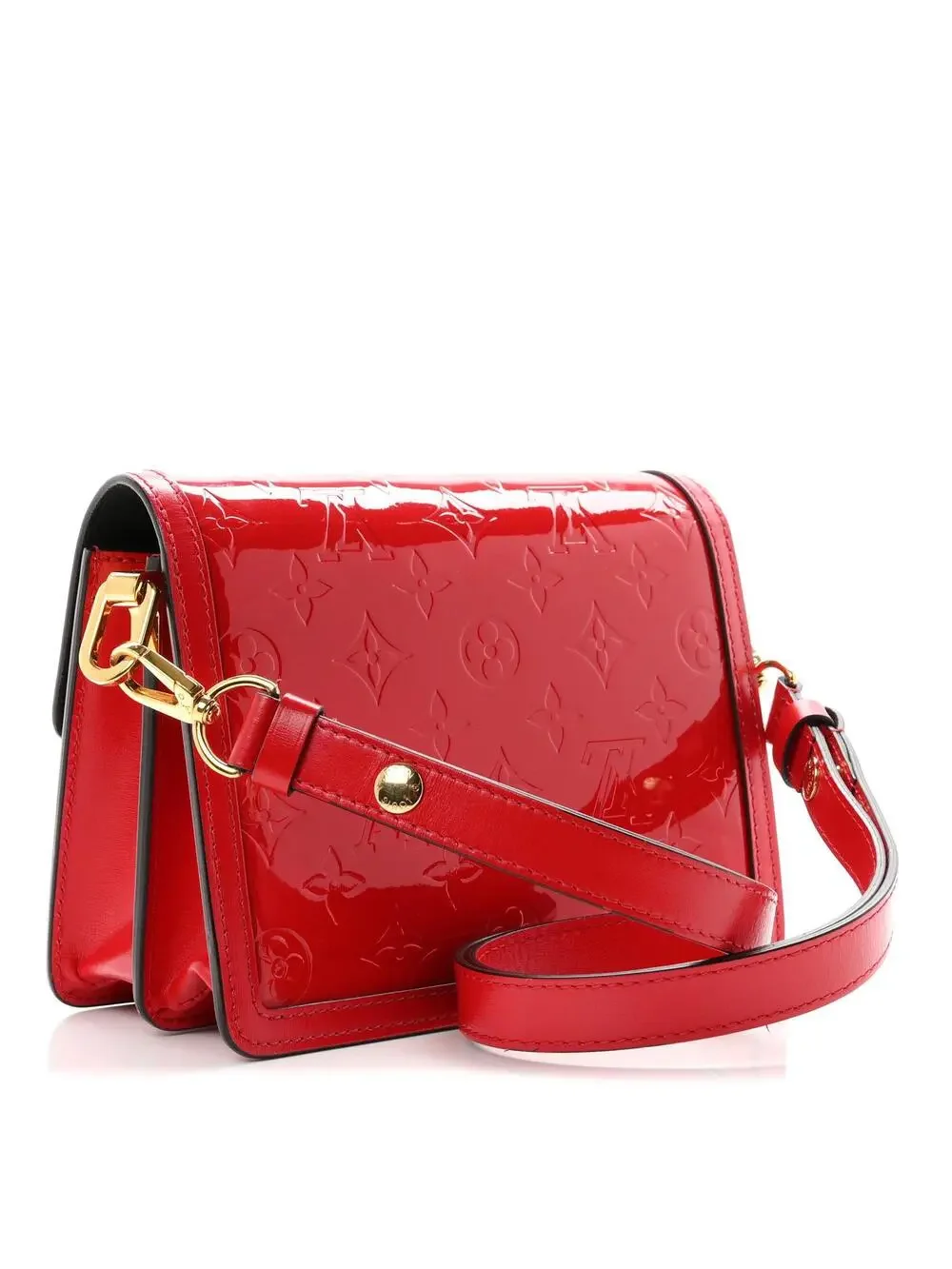 Louis Vuitton Vernis Dauphine Mini Red #329726L15B
